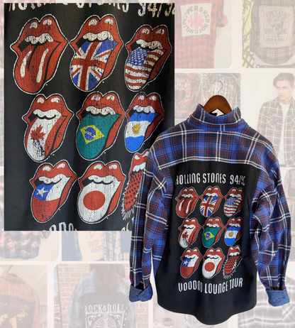Rolling Stones Voodoo Flannel Shirt