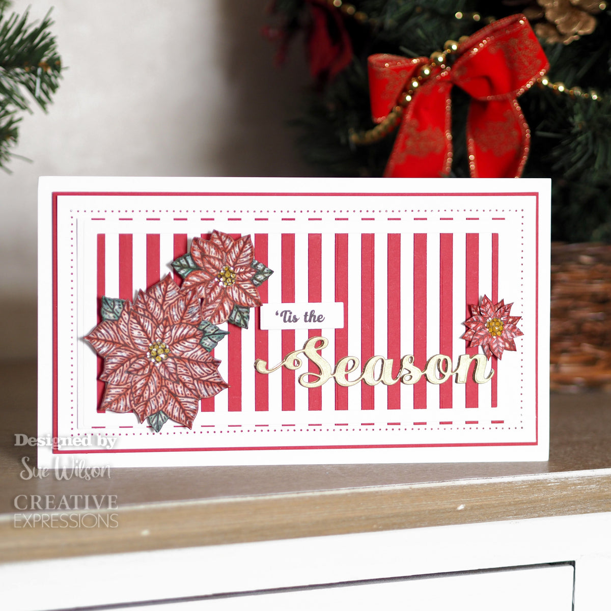 Creative Expressions Sue Wilson Seasons Craft Die & Stamp Set