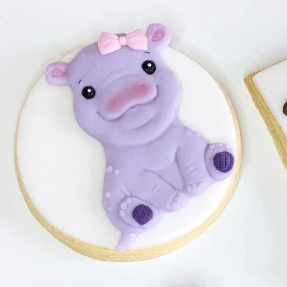 Sweet Safari Hippo Silicone Mould