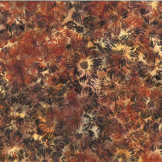 Hoffman Café au lait - Redwood - Bali Batiks - 2391-551