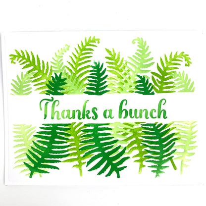 The Crafters Workshop Layered Fern Banner