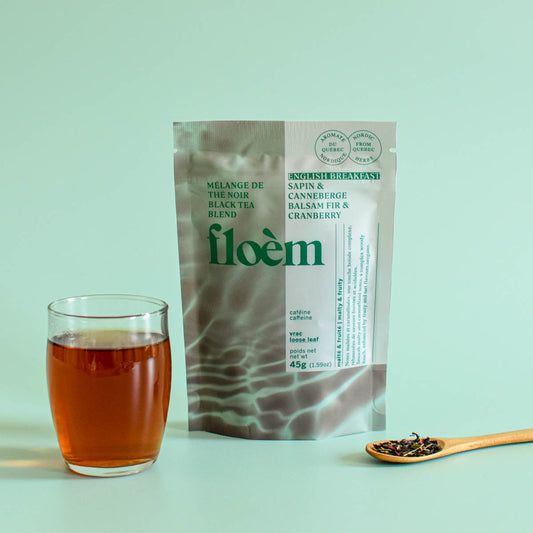 Loose Leaf Tea - English Breakfast, Fir & Cranberry Black Tea