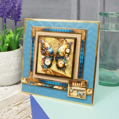 Blocs de décorations de cartes - Magnifiques papillons