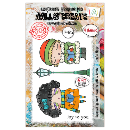 AALL and Create - A7 Stamp Set - Joyful Noise