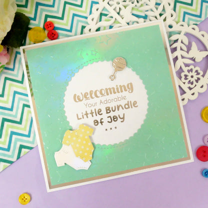 Pads d'inserts déjoués Trim Me! - Il est temps de célébrer - Argent