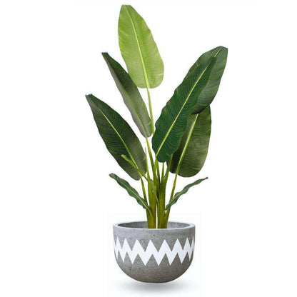 Jardinière en ciment Tantan (Plusieurs tailles)