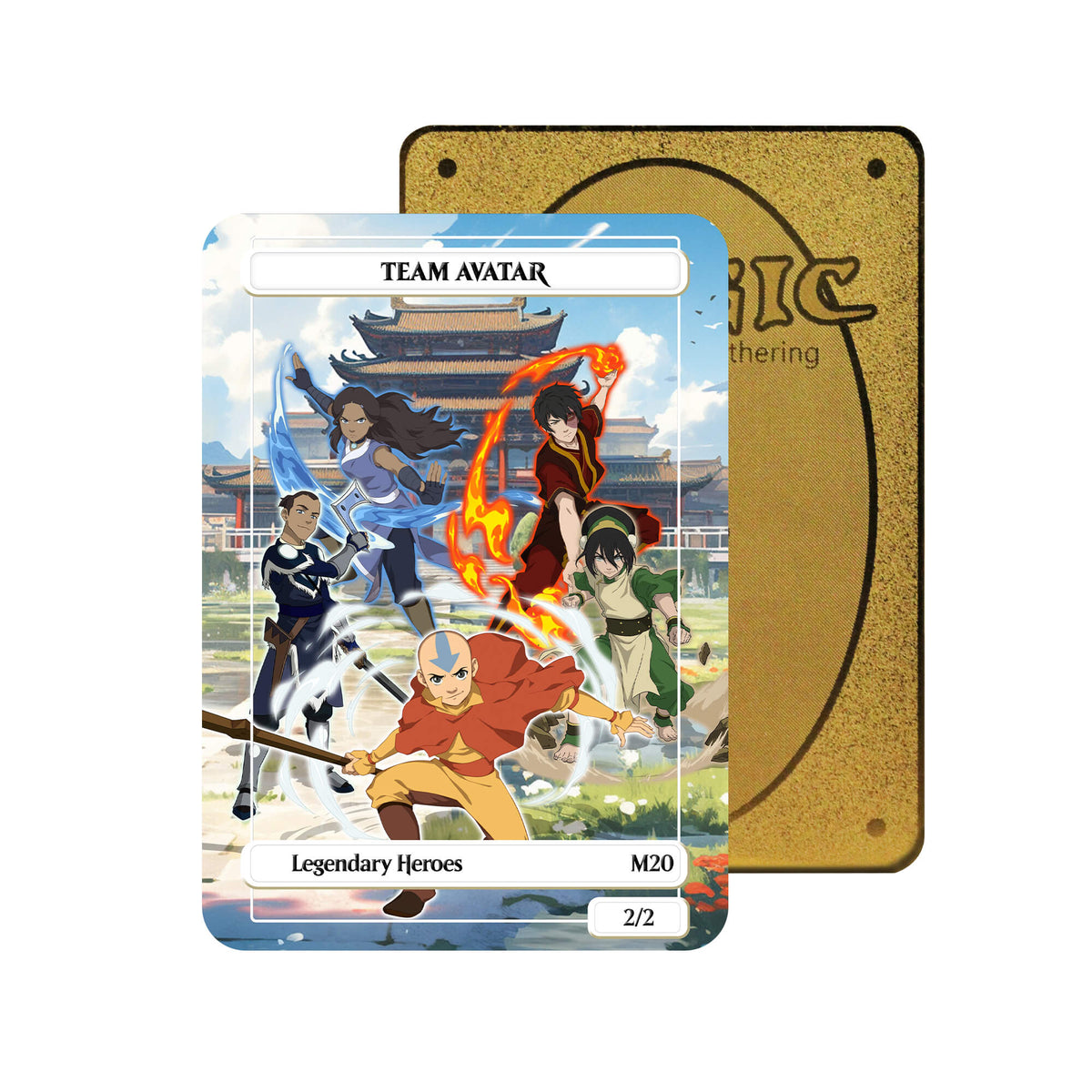 Team Avatar Metal Orica Card