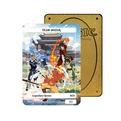 Team Avatar Metal Orica Card