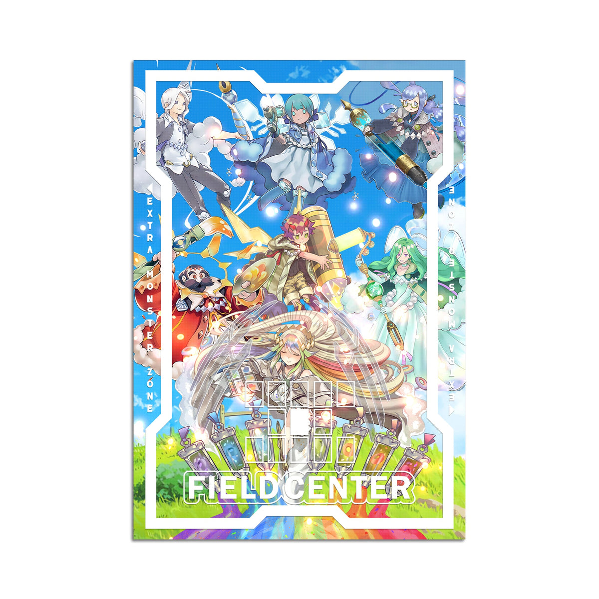 The Weather Painter Rainbow Metal Field Center