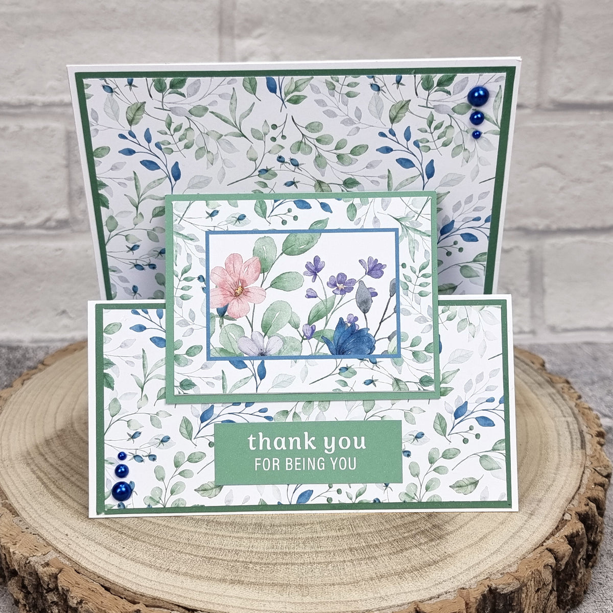 The Paper Boutique Sunny Gardens 8 in x 8 in Colour Card Pad