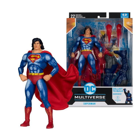 Figurine articulée Superman Justice League Task Force DC Multiverse - Collectionnez pour construire : Darkseid