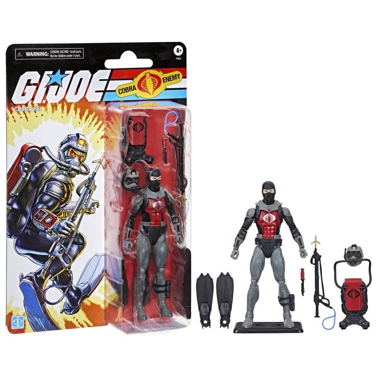 G.I. Joe Classified Series Retro Cardback Cobra Eel