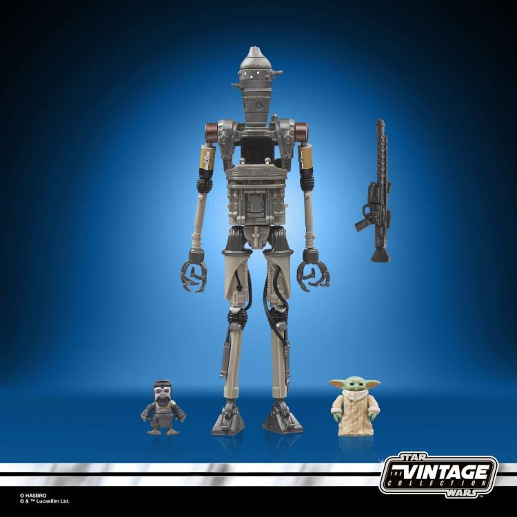 Star Wars: The Vintage Collection IG-12, Grogu, et Anzellan (The Mandalorian)