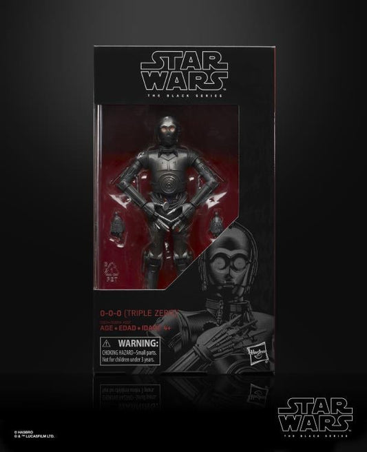 Star Wars: The Black Series 6" 0-0-0 (Triple Zéro)