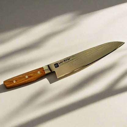 Un-Ryu VG-10 Gyuto Knife 210 mm | 33‑Layer, Damuscus steel