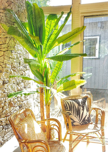 Anna Arbre à Bananier Artificiel en Pot (Plusieurs Tailles)