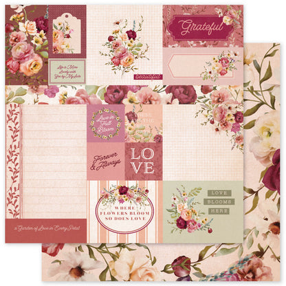 Vintage Rose Basics 6x6 Paper Collection 33642