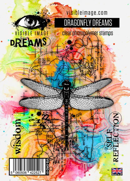 Visible Image Dragonfly Dreams - A6 Stamp Set