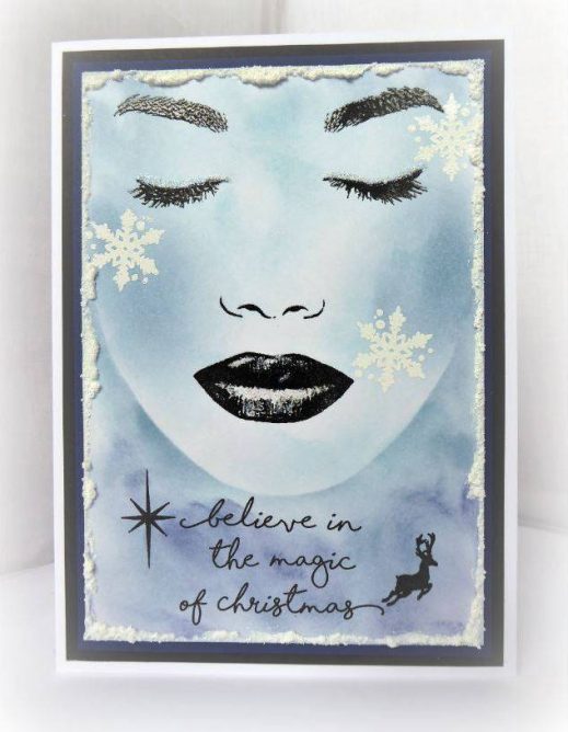 Visible Image Go To Christmas Words - A6 Stamp Set