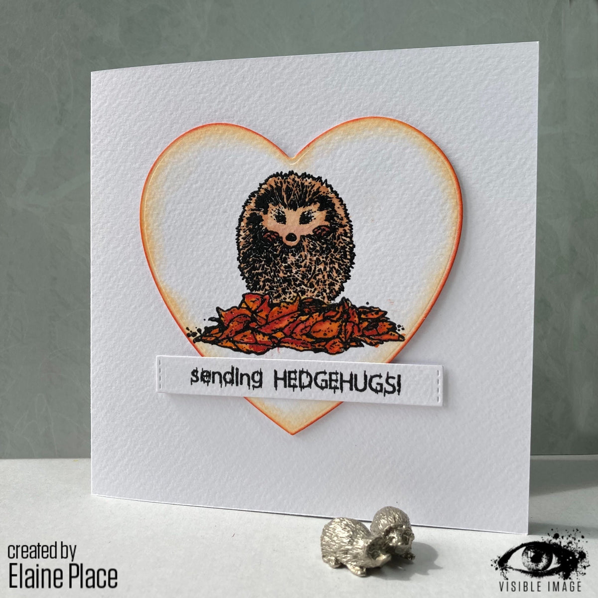 Visible Image Hedgehog Hugs - Lot de tampons A6