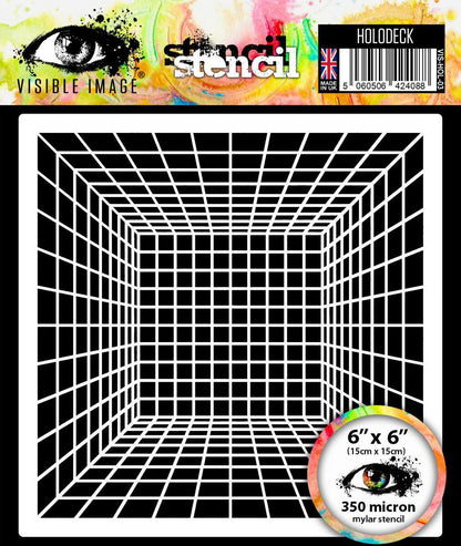 Visible Image Holodeck Stencil - 6 x 6