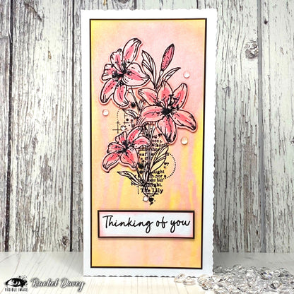 Visible Image Lilies With Love - A6 Stamp Set