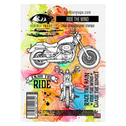 Visible Image Ride The Wind - A6 Stamp Set