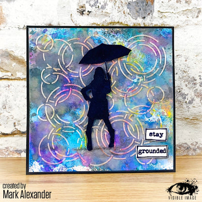 Visible Image Sparkle In The Rain - Set de tampons A6