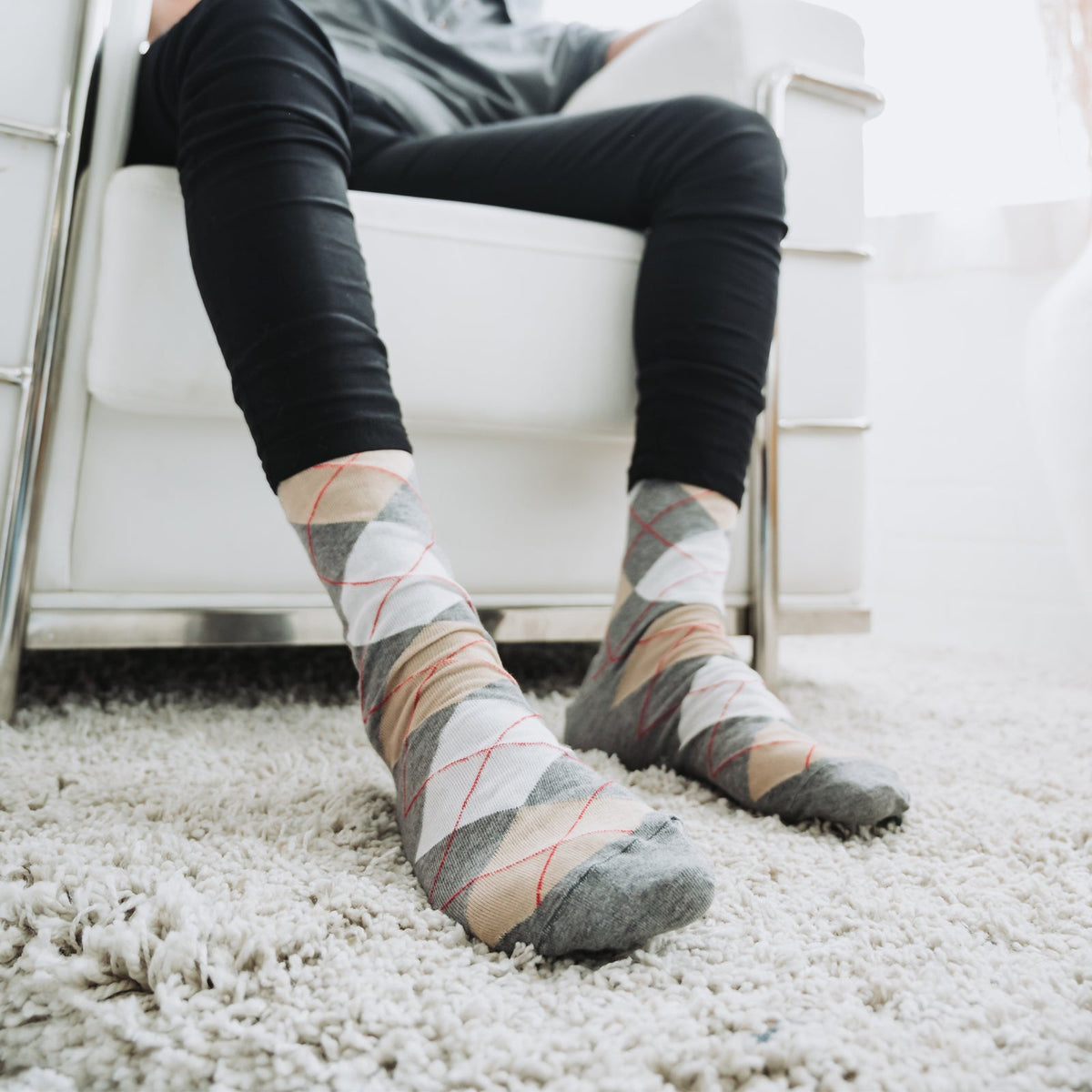 Grey Argyle