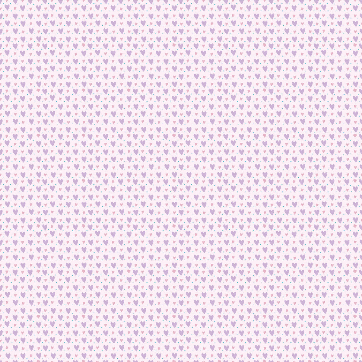Valentines Hearts Purple HTV #4