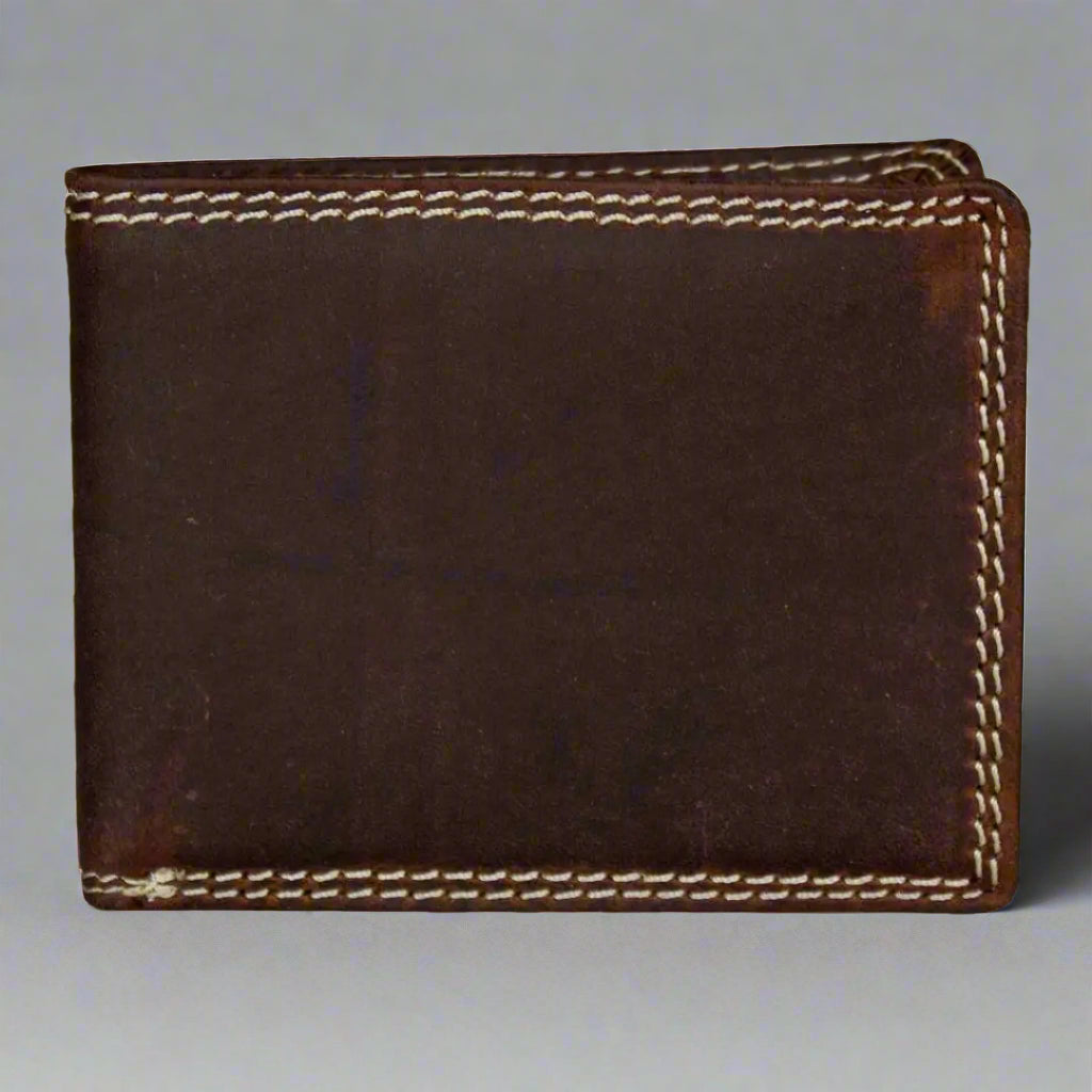 Portefeuille en cuir à deux volets pour hommes Viceroy