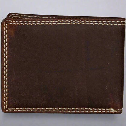 Portefeuille en cuir à deux volets pour hommes Viceroy