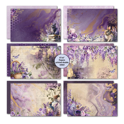 Paquet de cartes 10x15 Lilac Euphoria 3Quarter Designs