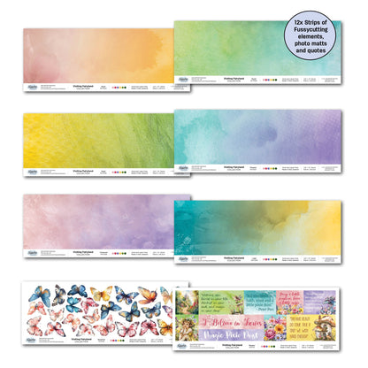 3Quarter Designs Visiting Fairyland 12x12 Design Paper & Diecuts Set