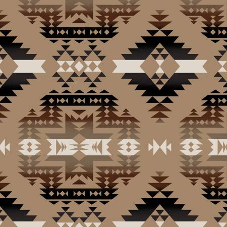Polaire d'hiver Windham Fabrics - Polaire Tan Canyon - WFP31433-8