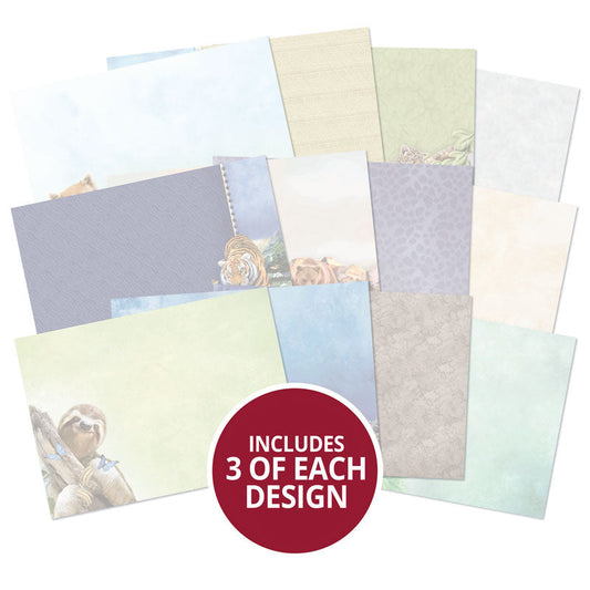 Dans les inserts de cartes de luxe sauvages