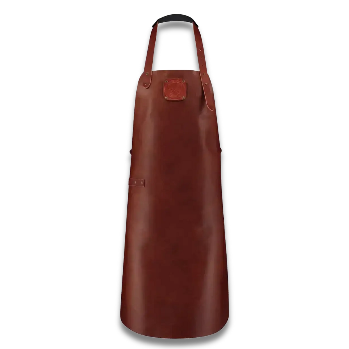 WITLOFT - Tablier Classique en Cuir Fait Main Cognac/Cognac