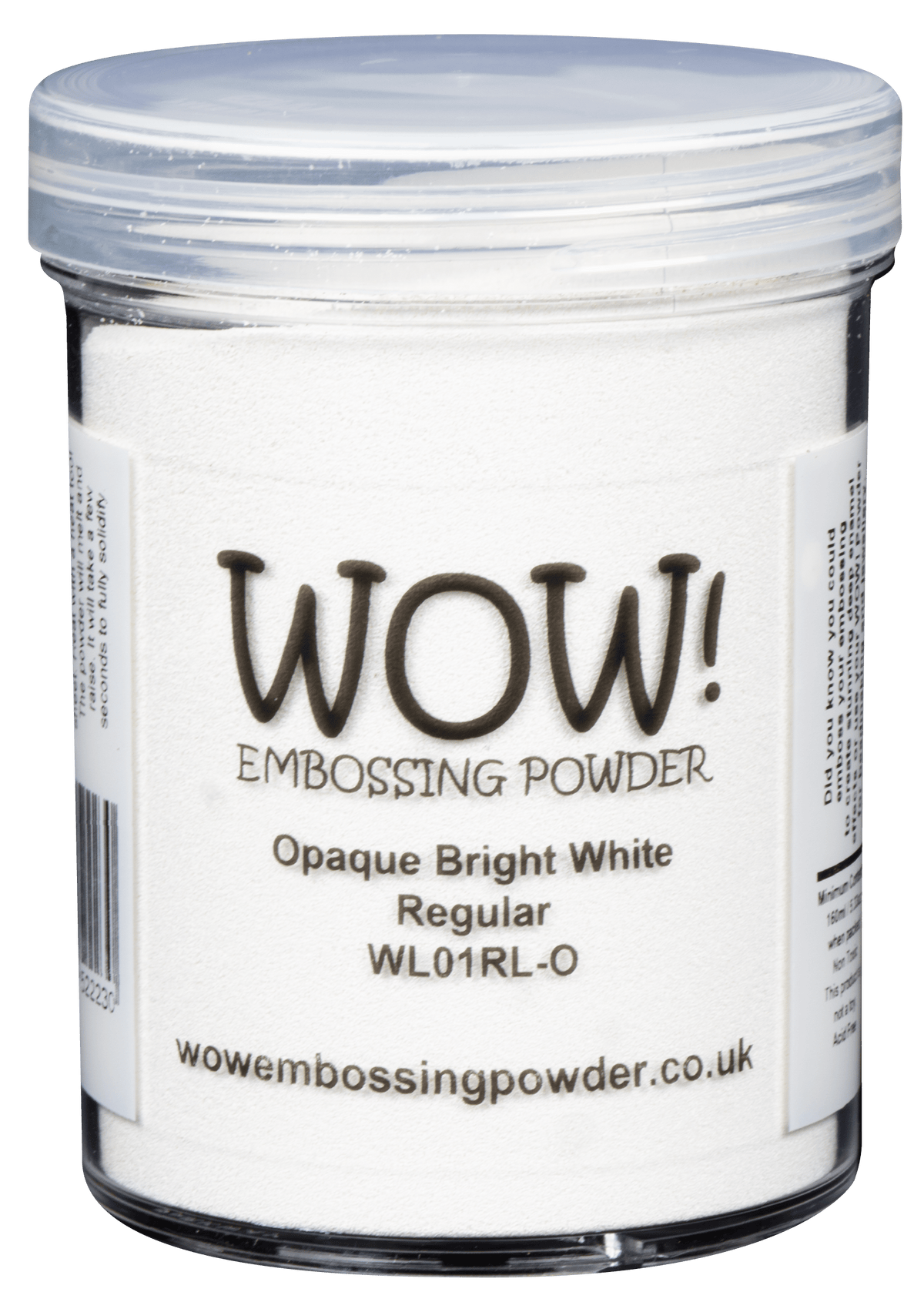 WOW! Embossing Powder - Opaque White