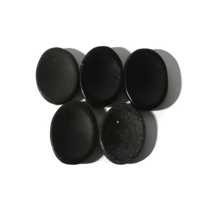 Black Tourmaline Worry Stone - Pack of 5