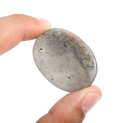 Gray Aventurine Worry Stone - 5 Pack