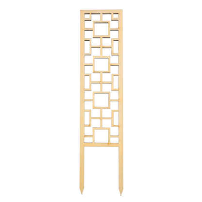 Tropical Squares Wooden Trellis