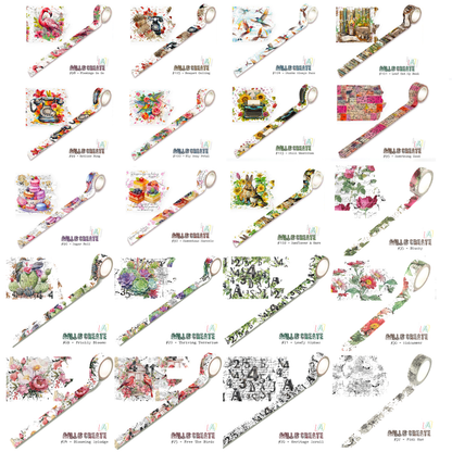 AALL and Create - Washi Tape - Bouquet d'appel