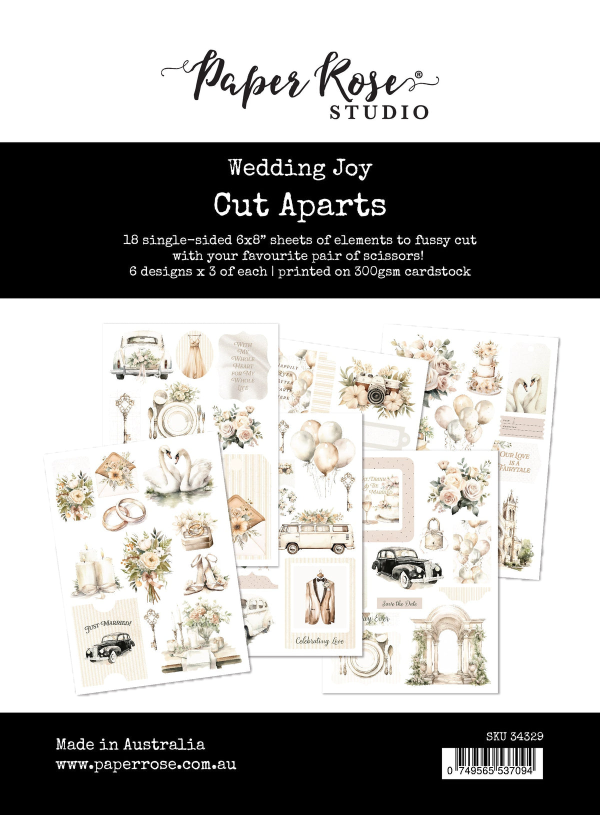 Wedding Joy Cut Aparts 34329
