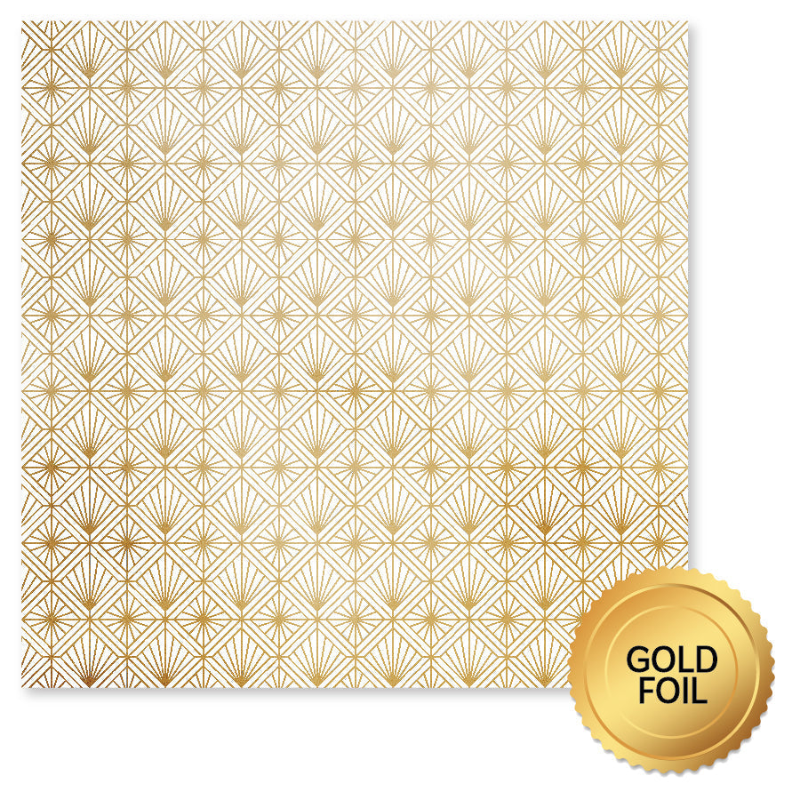 Wedding Joy Foil Gold 6x6 Paper Collection 34530
