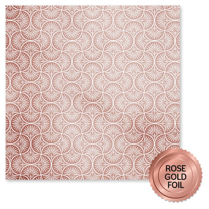 Wedding Joy Foil Rose Gold 12x12 Paper Collection 34557