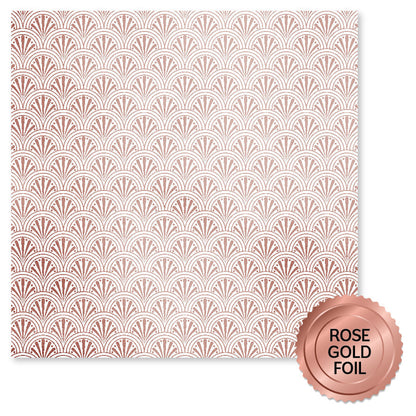 Wedding Joy Foil Rose Gold 6x6 Paper Collection 34581