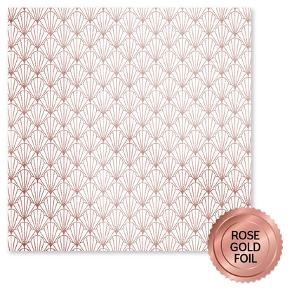 Wedding Joy Foil Rose Gold 6x6 Paper Collection 34581