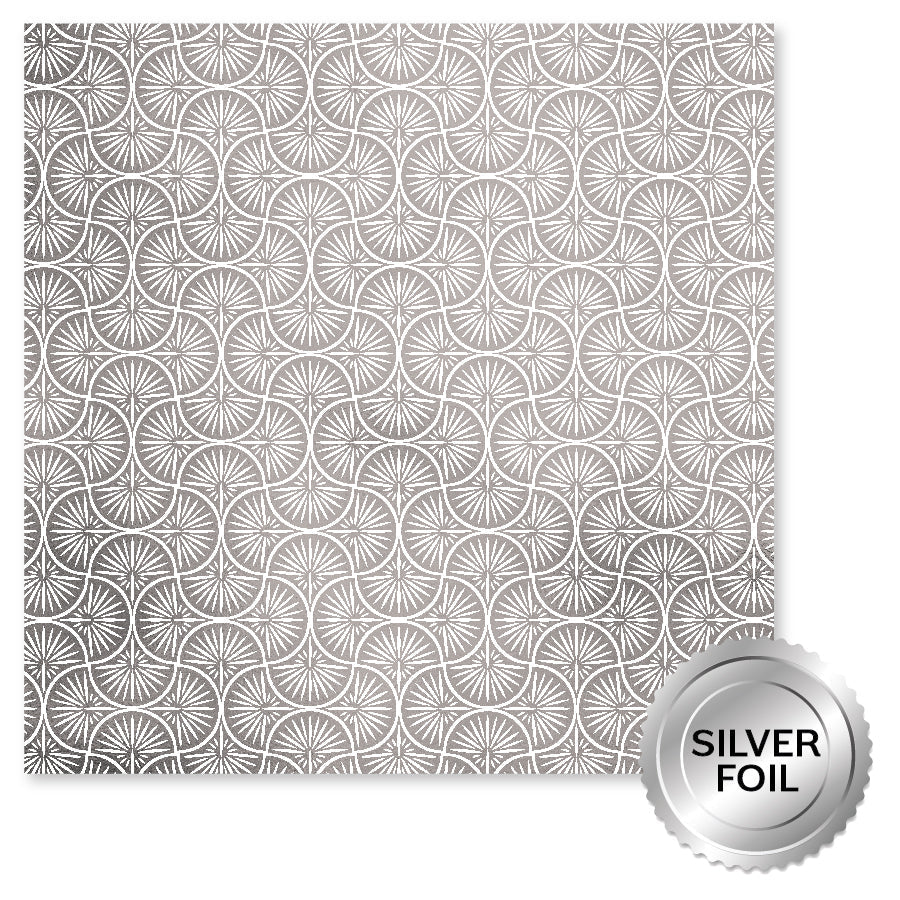 Wedding Joy Foil Silver 6x6 Paper Collection 34554