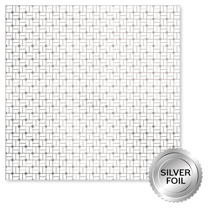 Wedding Joy Foil Silver 6x6 Paper Collection 34554