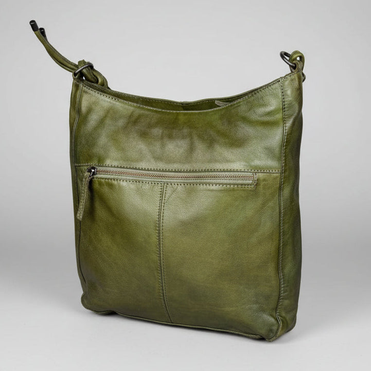 Sac bandoulière en cuir MET pour femme avec anse nouée